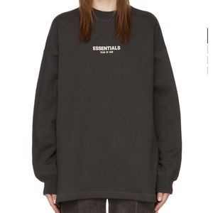 ESSENTIALS crew neck sweatshirt